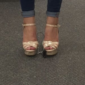 Steve Madden - platform open heels