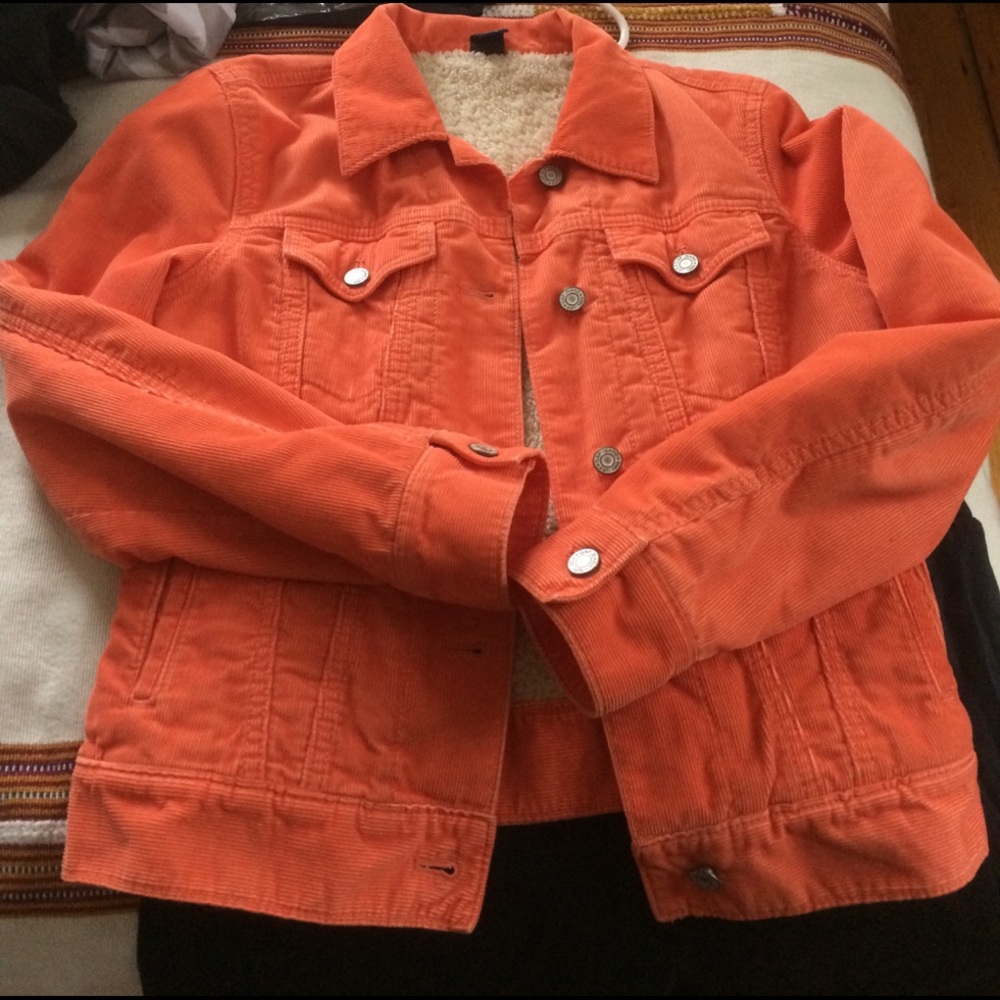 Gap Sherpa and corduroy jacket.