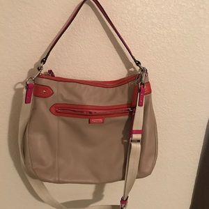 Coach leather bag