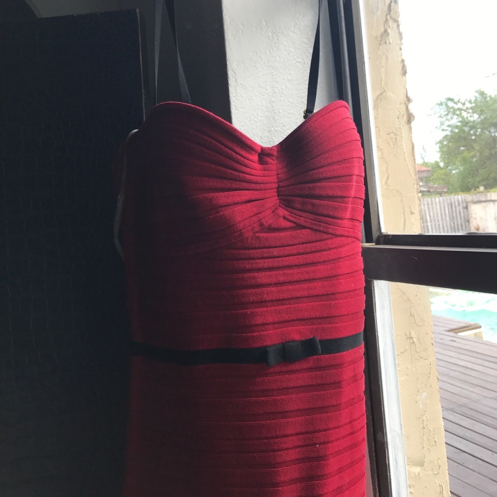 Red bodycon dress NWT Guess by Marciano