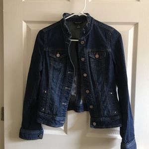 EUC Adorable WHBM blue Jean Jacket sz 2