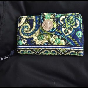 Vera Bradley Turn Lock Wallet
