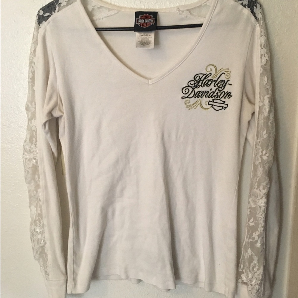 HARLEY DAVIDSON Women's Long Sleeve Top