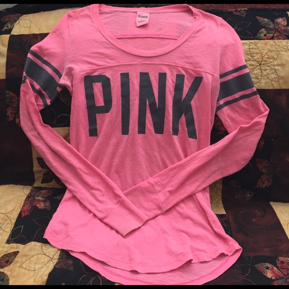 VS PINK baseball tee