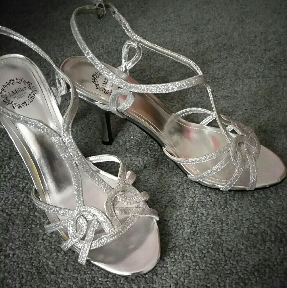 Silver heels
