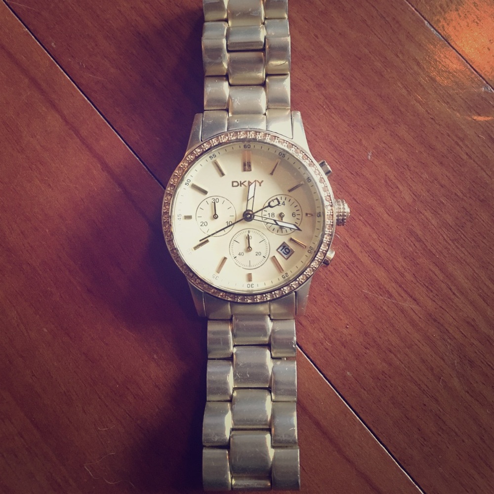 DKNY Gold Watch