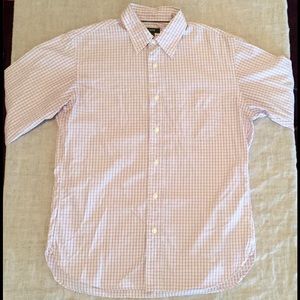 J. Crew Red/Blue Button-Up Shirt