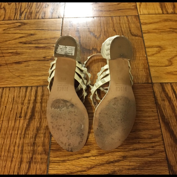 Bloch patent leather strappy studded sandals - Picture 3 of 3