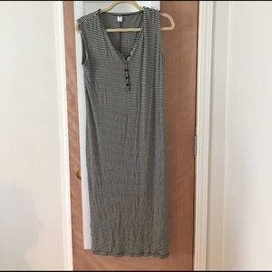 Old Navy size medium striped body con dress