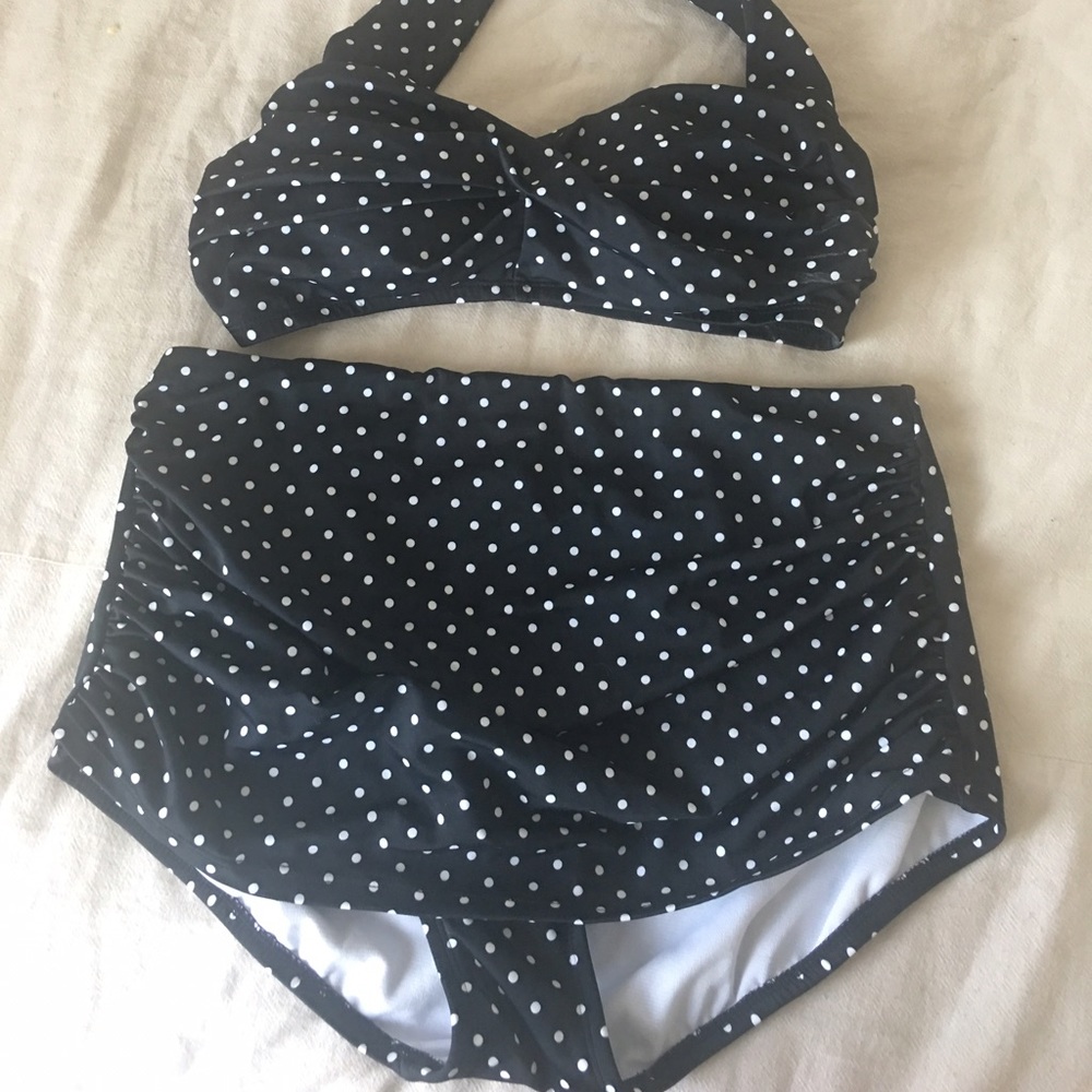 Catalina Suddenly Slim high waist 2 piece bikini