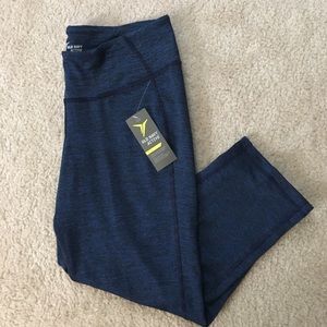 NWT Old Navy Blue Striped Active Capri