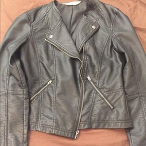 Hollister Faux Leather Jacket