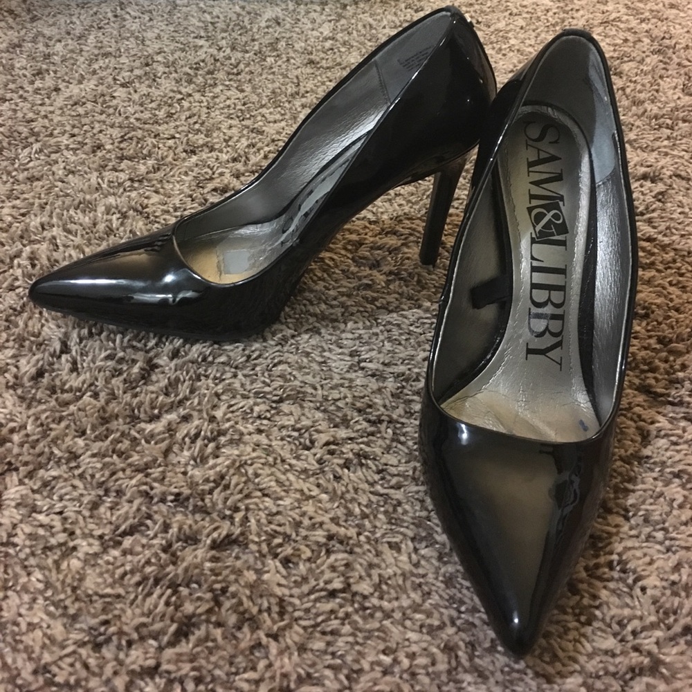 Sam & Libby Patent Pumps