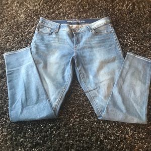 Rockstar Lowrise Old Navy 14 Jean light
