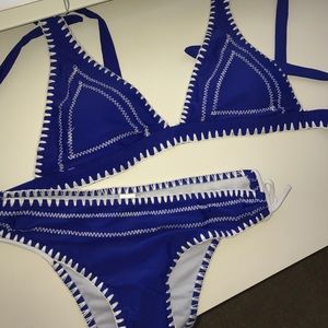 NEVER WORN!! super cute crochet bikini