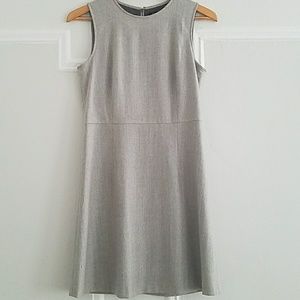 Theory A-Line Light Gray Dress