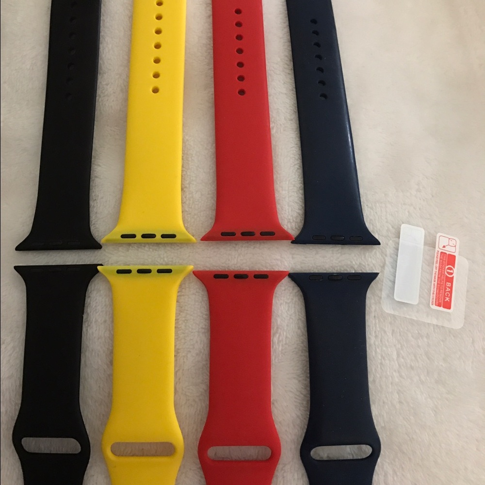 4 Apple Band and screen protector size 42mm