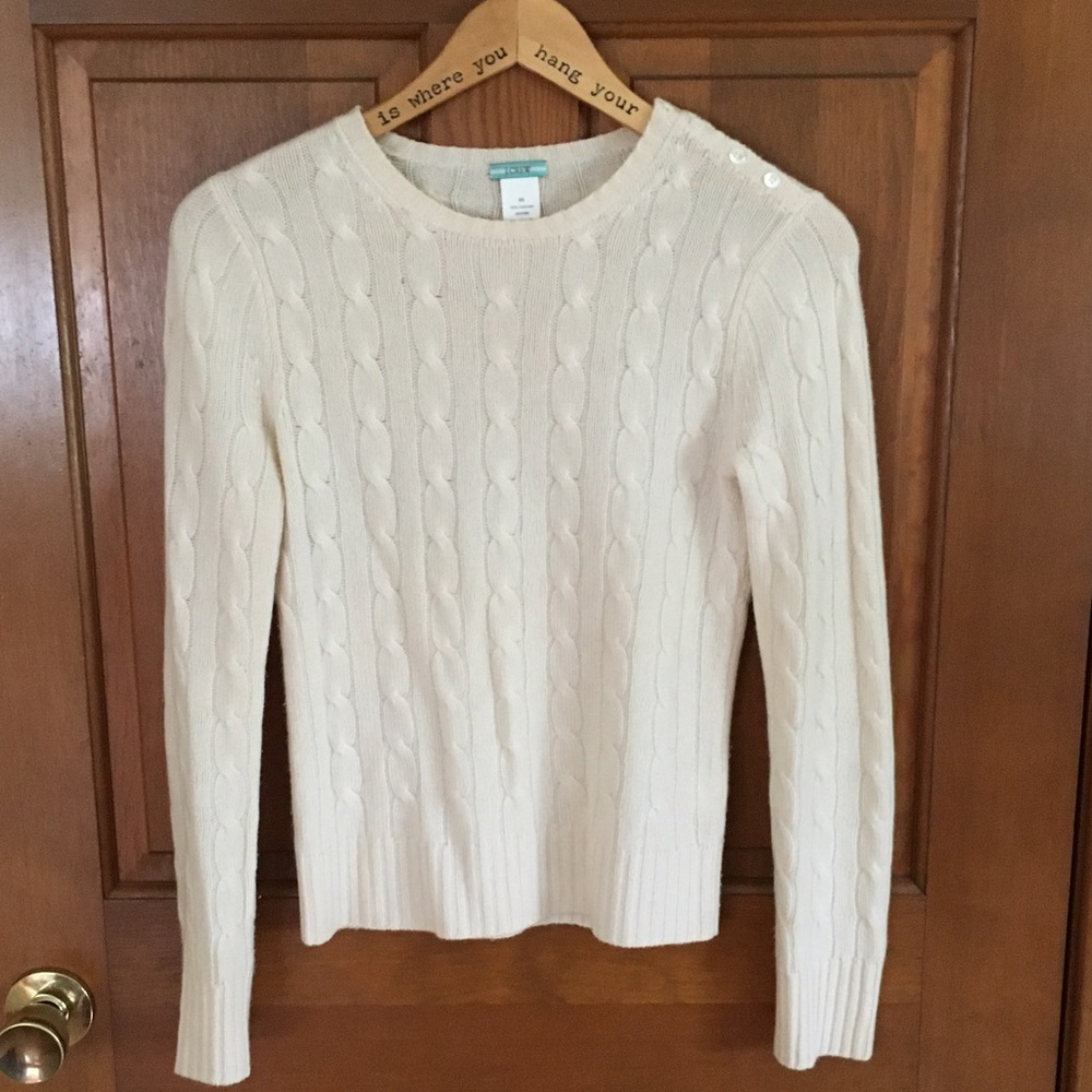 J Crew Cashmere Sweater- XS