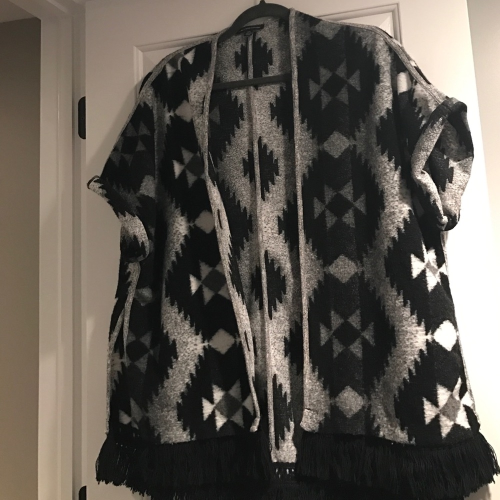 AEO TRIBAL CARDIGAN