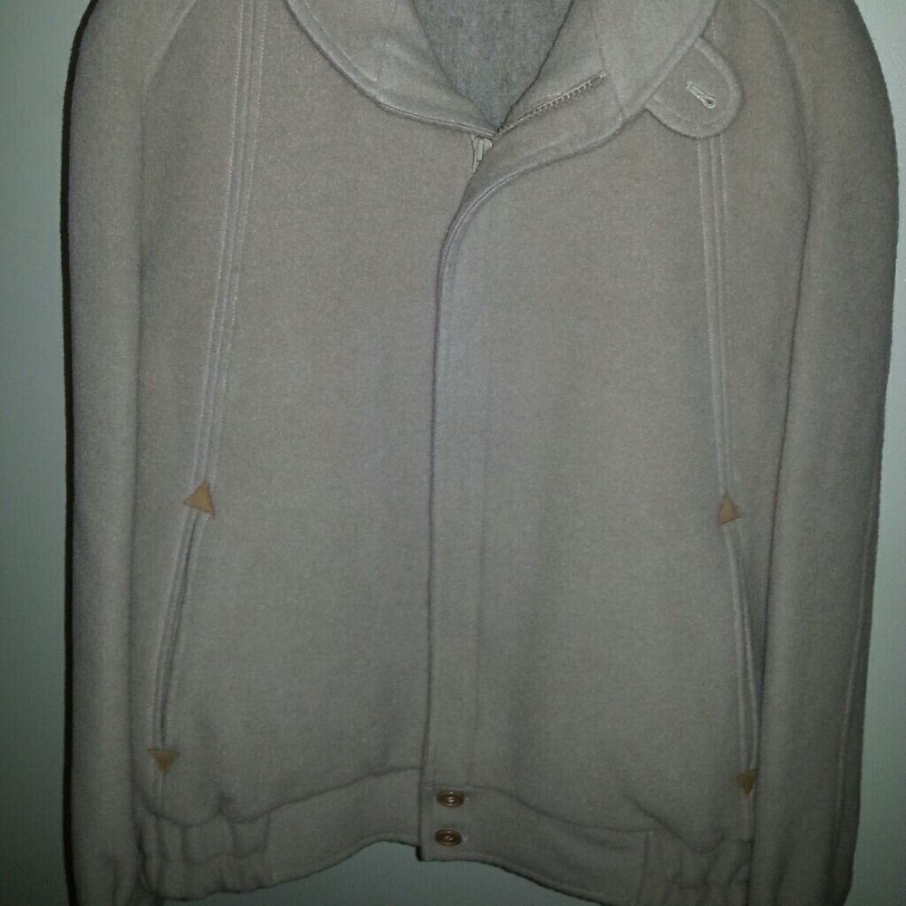 Mens Wool Jacket - Picture 2 of 4