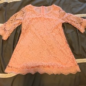 Adorable pale pink toddlers dress