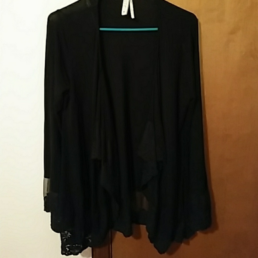 Kische Drape Front Cardigan
