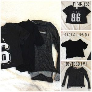 Black Top Bundle!!