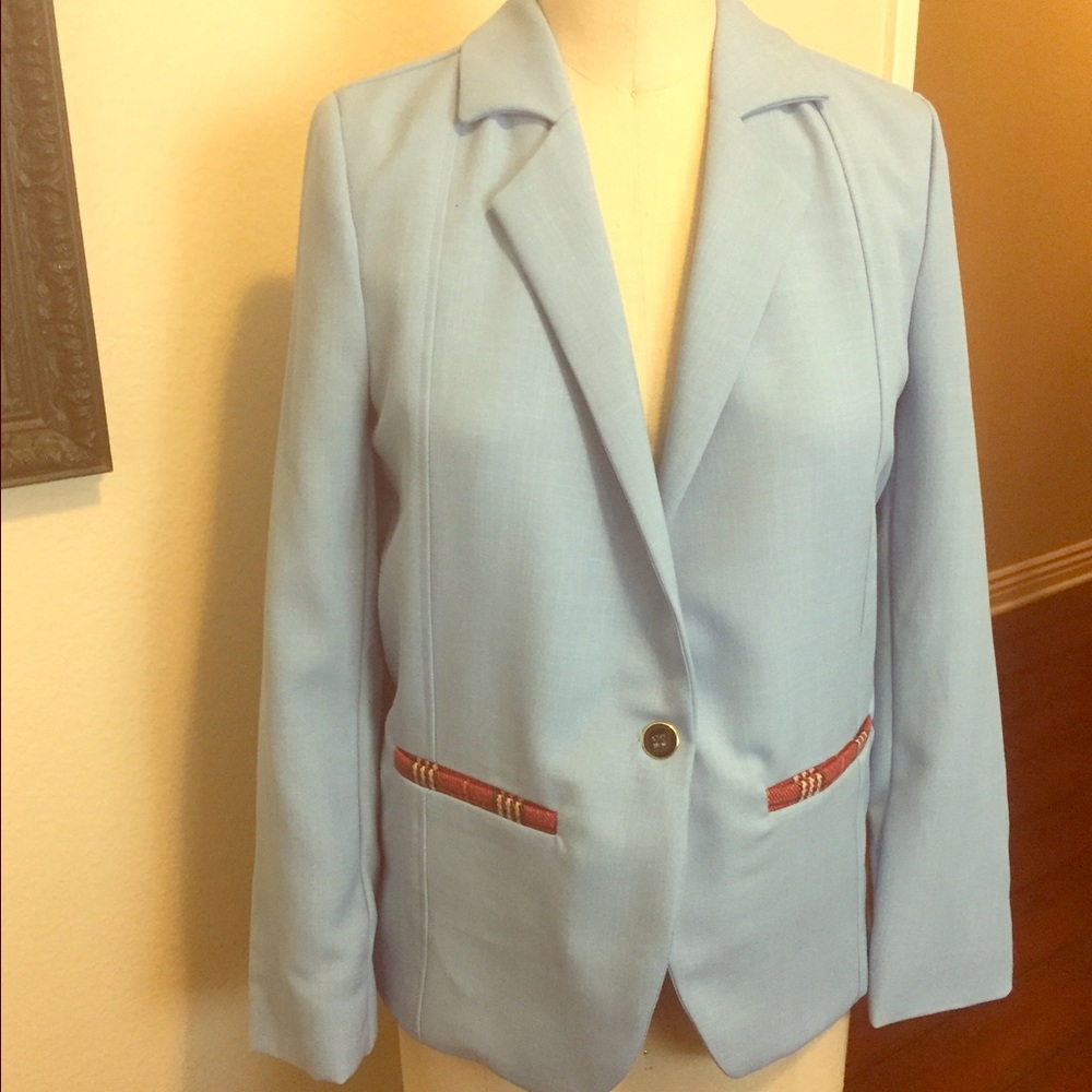 Punk rock leisure suit blazer