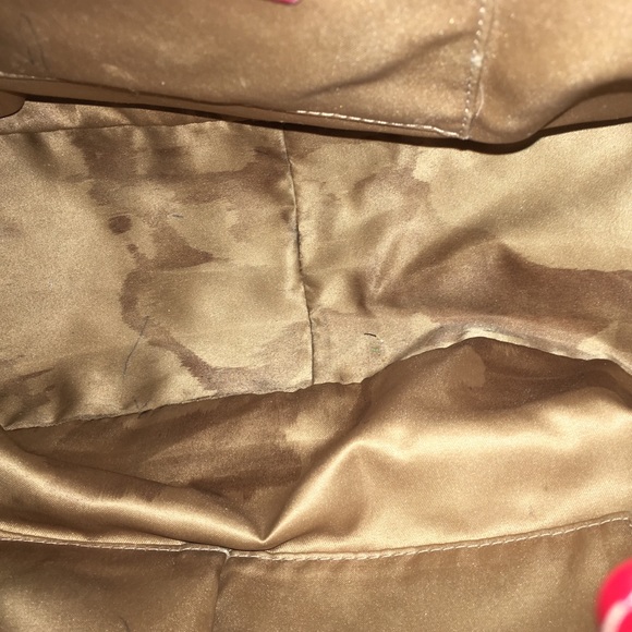 Coach red patten leather hobo bag. - Picture 7 of 7