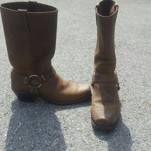 Frye harness boots
