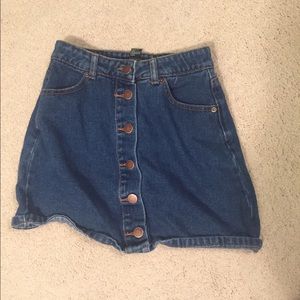 💙F21 Jean Skirt💙