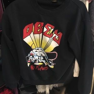 Obey blk sweater