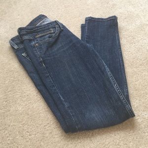 Levi's too superlow 524 jeans