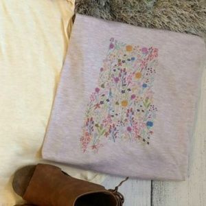 Cute V Neck Alabama T-Shirt