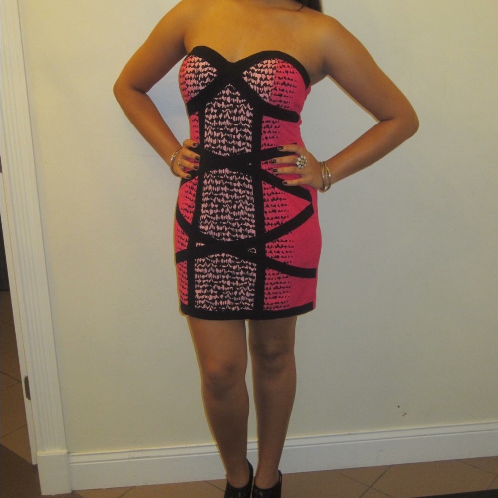 Rampage Strapless Mini Dress