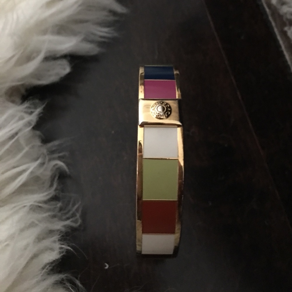 Authentic Coach Block Color Bangle Bracelet