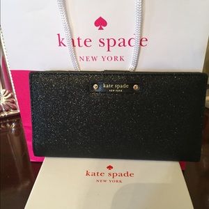 Sale❗️Kate Glitter black Wallet