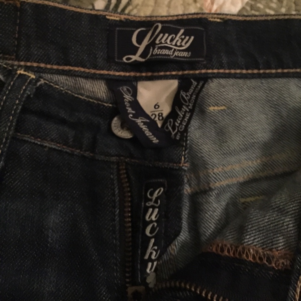 6 petite rarely worn lucky brand jeans 👖