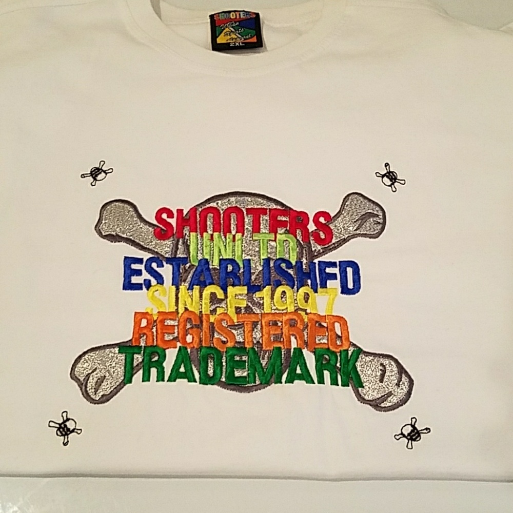 SHOOTERS URBAN WEAR DMV EMBROIDERED TSHIRT 2XL