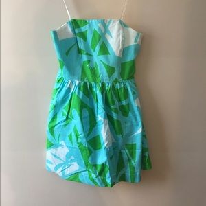 Lilly Pulitzer Strapless Dress