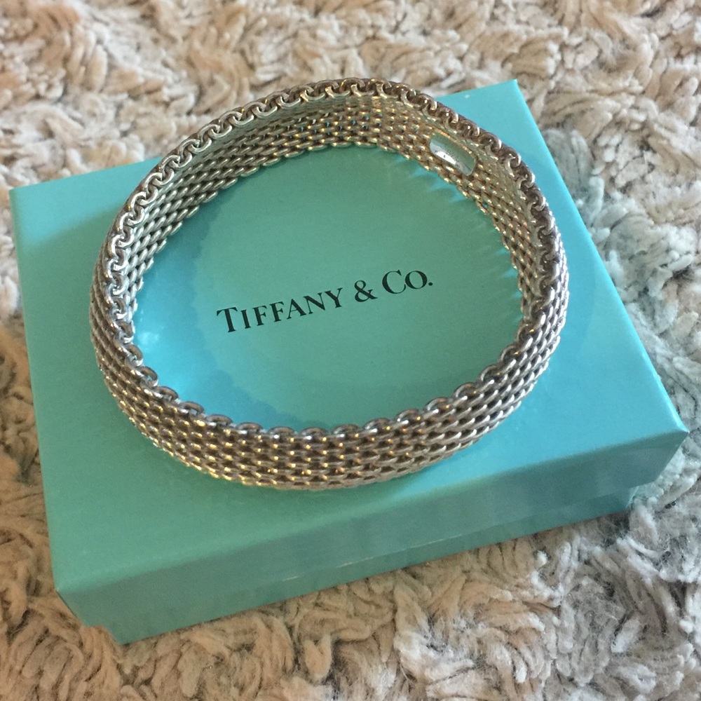 Authentic Tiffany & Co. Somerset Mesh Bracelet