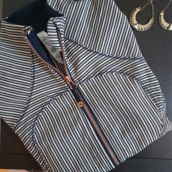 lululemon athletica Jackets & Blazers - lululemon rose gold zipper jacket -Make an offer!