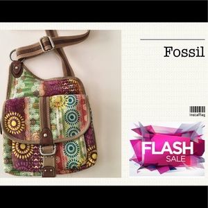 Fossil Saddle Bag Cross Body