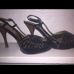 Marc Fisher black high heels size 6