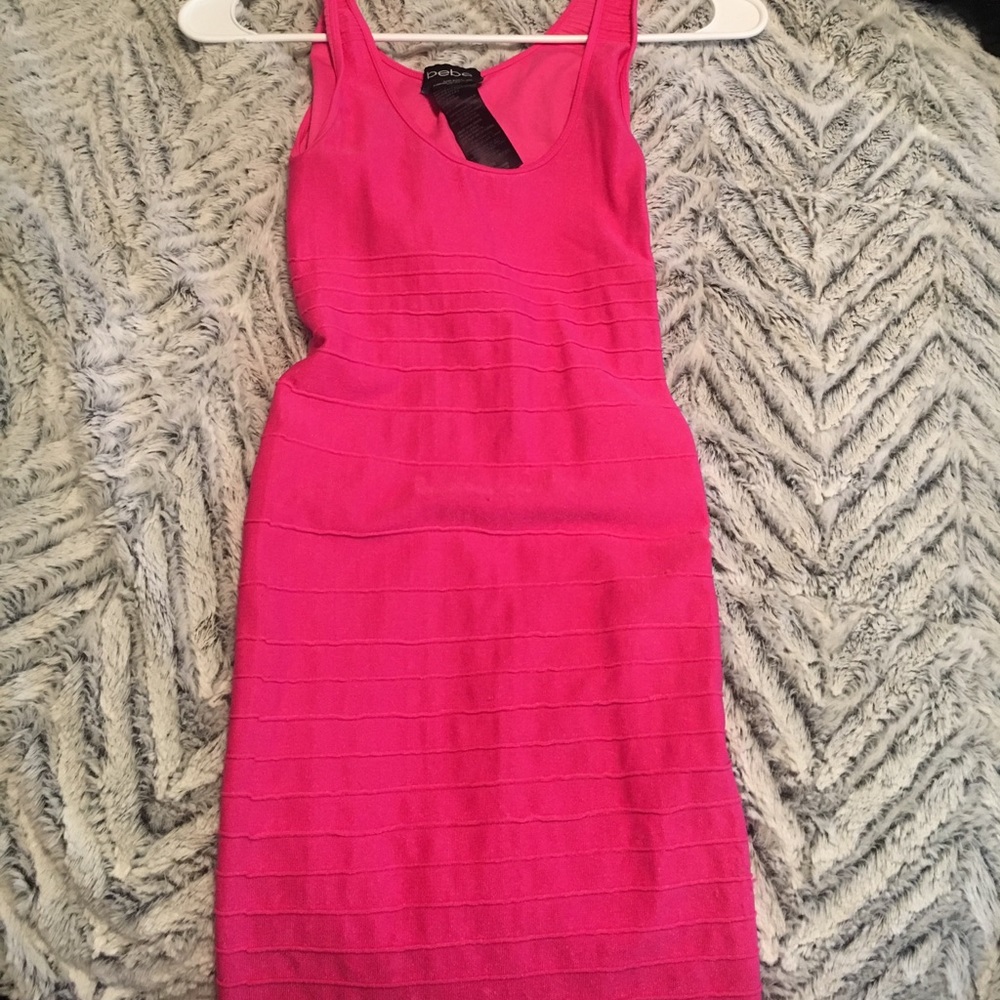 Pink Bebe dress