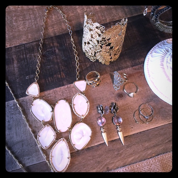 Stella & Dot Jewelry - Stella and Dot earring necklace and ring bundle
