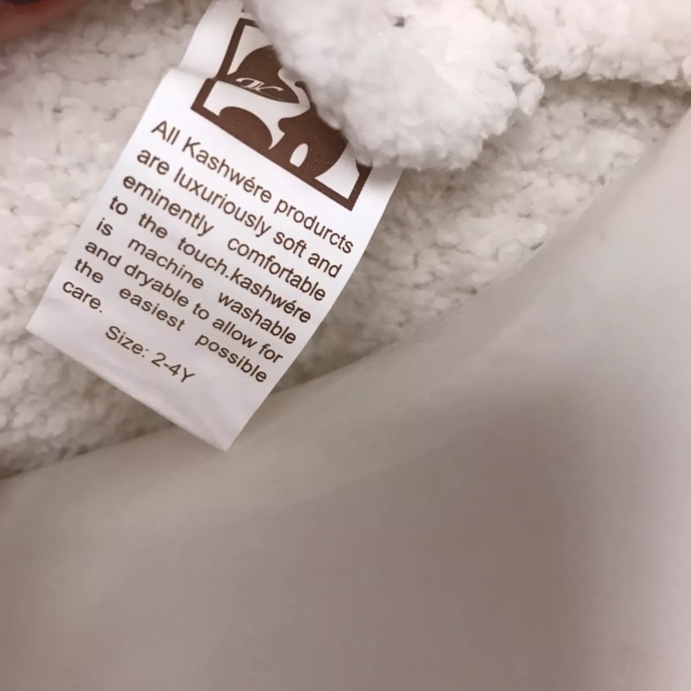 Kashwere Toddler Hooded Robe Size Age 2-6 Years - Picture 7 of 7