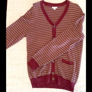 Merona Maroon Cardigan