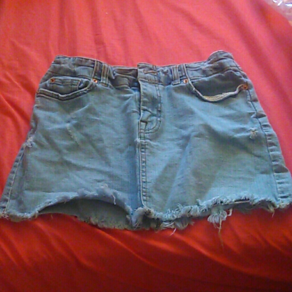 Jean skirt