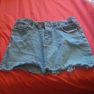 Jean skirt